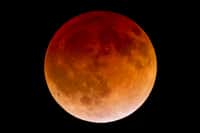 Le buzz du mois : une superbe éclipse totale de super Lune, un duo rarissime ce 28 septembre. Notre satellite, au plus près de la Terre, a traversé son ombre, se parant de teintes rousses, voire sépia. © Kevin Jung