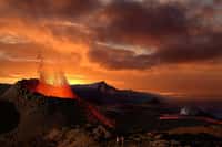 Le piton de la Fournaise, sur l'île de La Réunion, est entré en éruption le 19 septembre 2022. © Beboy, Adobe Stock