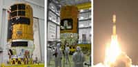 Quatrième lancement réussi d'un cargo spatial HTV après ceux de septembre 2009, janvier 2011 et juillet 2012. © Jaxa, Nasa TV