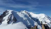 Le sommet du mont Blanc a enregistré une température record de 10,4 °C lors de la canicule du 18 juin 2022. © Simon, Pixabay