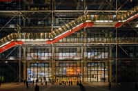 Le Centre Pompidou à Paris abrite la troisième collection d'art contemporain la plus riche au monde. © Dalbera, Flickr, cc by 2.0