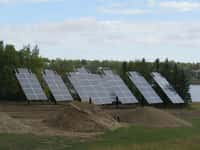 Le Grenelle de l’environnement prévoit pour le photovoltaïque un objectif de 5.400 MW, cumulés d’ici 2020. © USFWS Mountain Prairie, Flickr, cc by 2.0