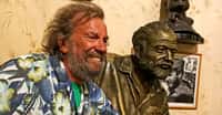À La Havane, près du buste d'Hemingway. © Antoine, DR