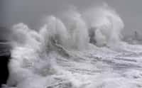L'Atlantique se déchaîne sous l'influence de la tempête Ciara dans le Finistère. © AFP, Fred Tanneau