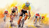 Les performances du vainqueur du tour de France interrogent. © Bargais, Adobe Stock (Illustration du tour de France réalisée par IA.)