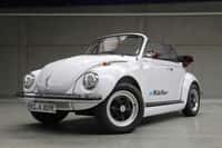 Le prototype de VW Coccinelle convertie à l’électrique sera exposé au salon auto de Francfort. © Volkswagen