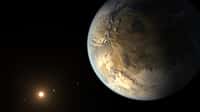 Kepler-186f, découverte en 2014, est une planète de taille et de masse comparable à celle de la Terre, située à la limite extérieure de la zone habitable de son étoile… une naine rouge. Est-elle vraiment habitable ? Peut-il y avoir de l’eau liquide à sa surface ? © Nasa Ames, Seti Institute, JPL-Caltech