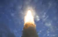 Premier vol du lanceur Vega d'Arianespace (février 2012). © ESA, S. Corvaja