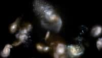 Amas de galaxies : carambolages cosmiques aux confins de l'univers