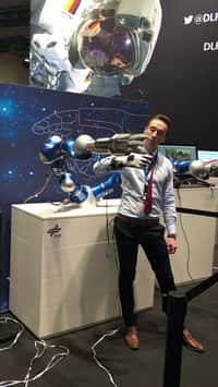 Un bras robotique pour les astronautes
