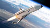 Le concept du XS-1 proposé par Boeing en réponse aux besoins de la Darpa, qui souhaite un lanceur réutilisable. © Phantom Works, Boeing