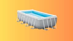 Cette piscine tubulaire rectangulaire INTEX est le bon plan de l'été !