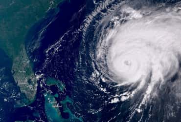 L'ouragan Fiona au large de la Floride le 23 septembre. © Copernicus