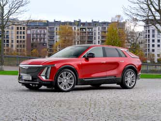 Le Cadillac Lyriq est un gros SUV électrique avec une autonomie confortable. © Cadillac