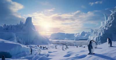 Les scientifiques notent que l’étendue de la glace de mer en Antarctique n’a jamais été à un niveau aussi bas. © mode_list, Adobe Stock