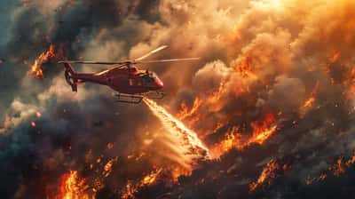 Les incendies sont hors de contrôle dans le sud de la Californie. Image d'illustration. © Piyawat, Adobe Stock