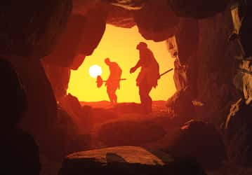 Une « petite » pause de 30 000 ans dans la péninsule arabique aurait permis à Homo Sapiens de s'adapter génétiquement au froid et de poursuivre ensuite sa dispersion dans les terres septentrionales. © Kovalenko I, Adobe Stock