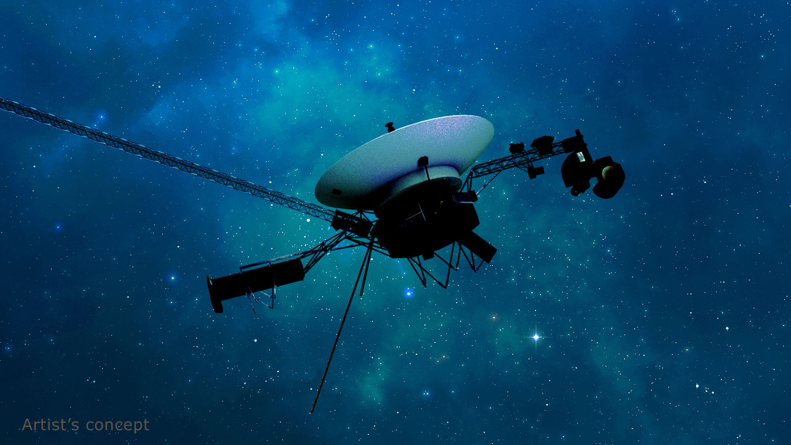 La sonde Voyager 1, qui se trouve désormais hors des limites de notre Système solaire, a semble-t-il un bug informatique. © Nasa, JPL-Caltech