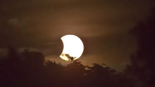 Éclipse partielle de Soleil visible dans l'hémisphère sud