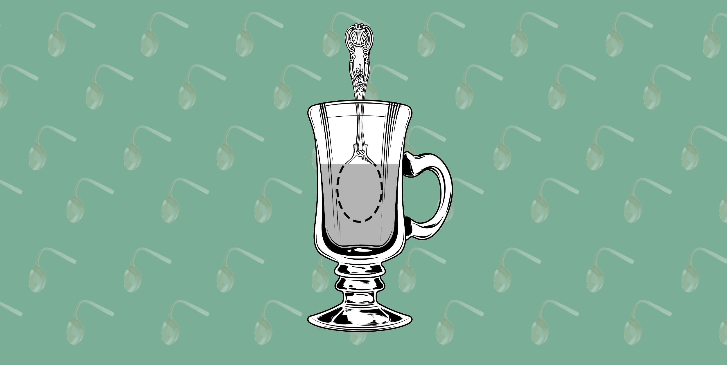 Une cuillère de gallium plongée dans un thé chaud se liquéfie à cause de son point de fusion très bas. © Montage photo de RaxPixel.com et vectorpocket, Adobe Stock