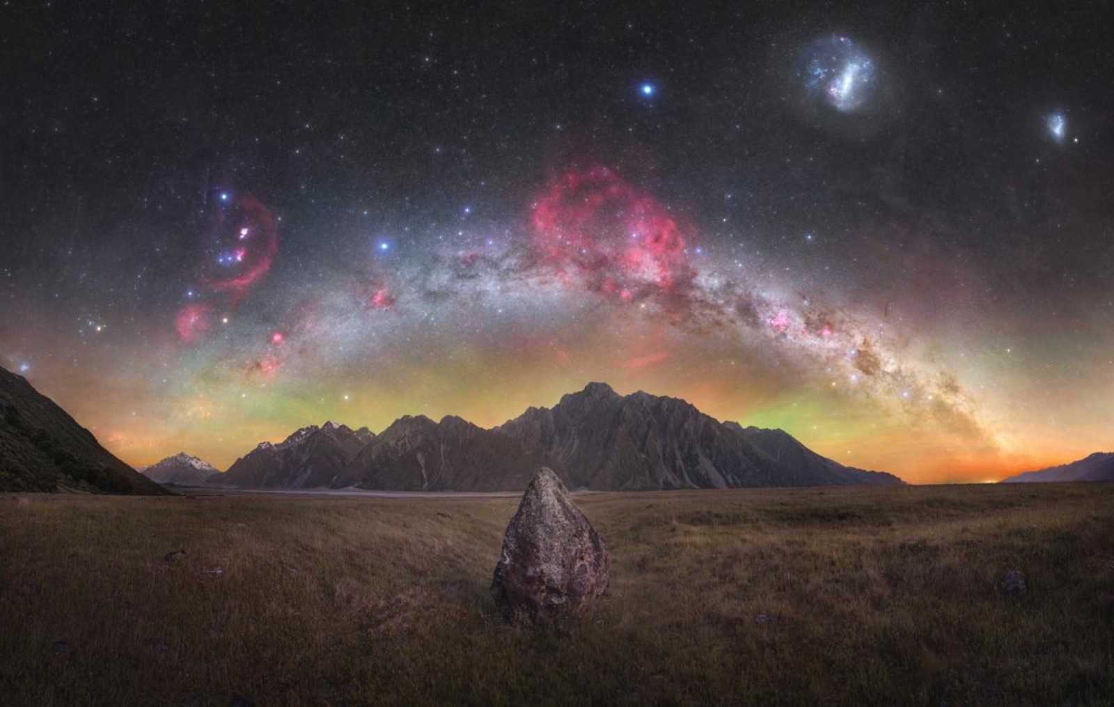 Avec « Tasman Gems », le ciel néo-zélandais rayonne de sa beauté grâce à ses caractéristiques. © Tom Rae