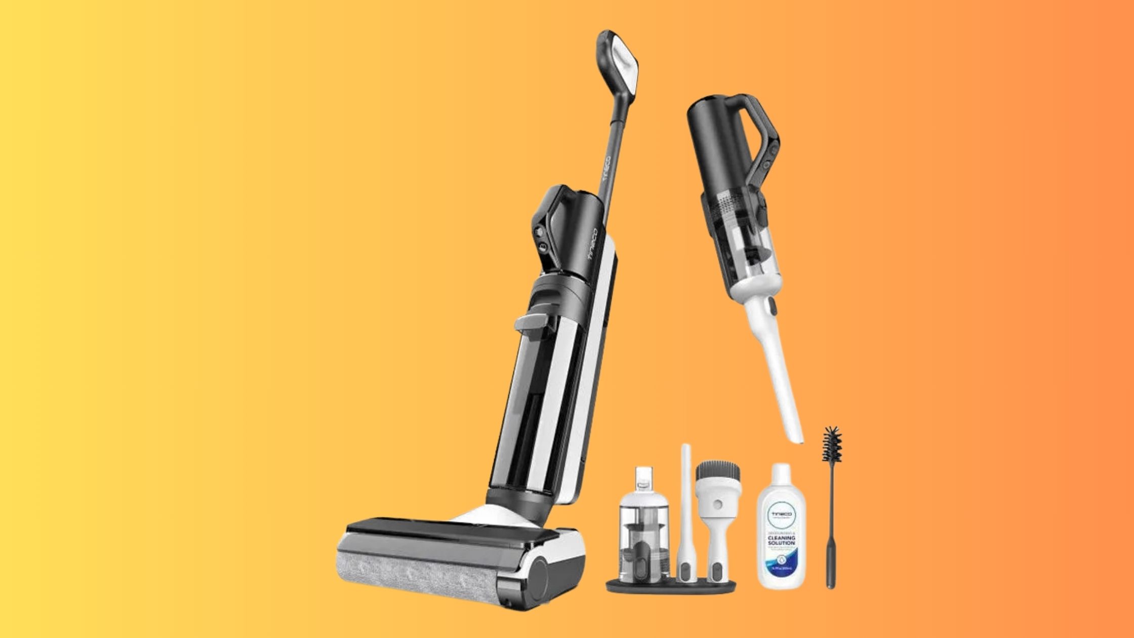 Profitez dès maintenant de 130 € de remise sur l'aspirateur sans fil Tineco Floor One S5 Combo  © Cdiscount