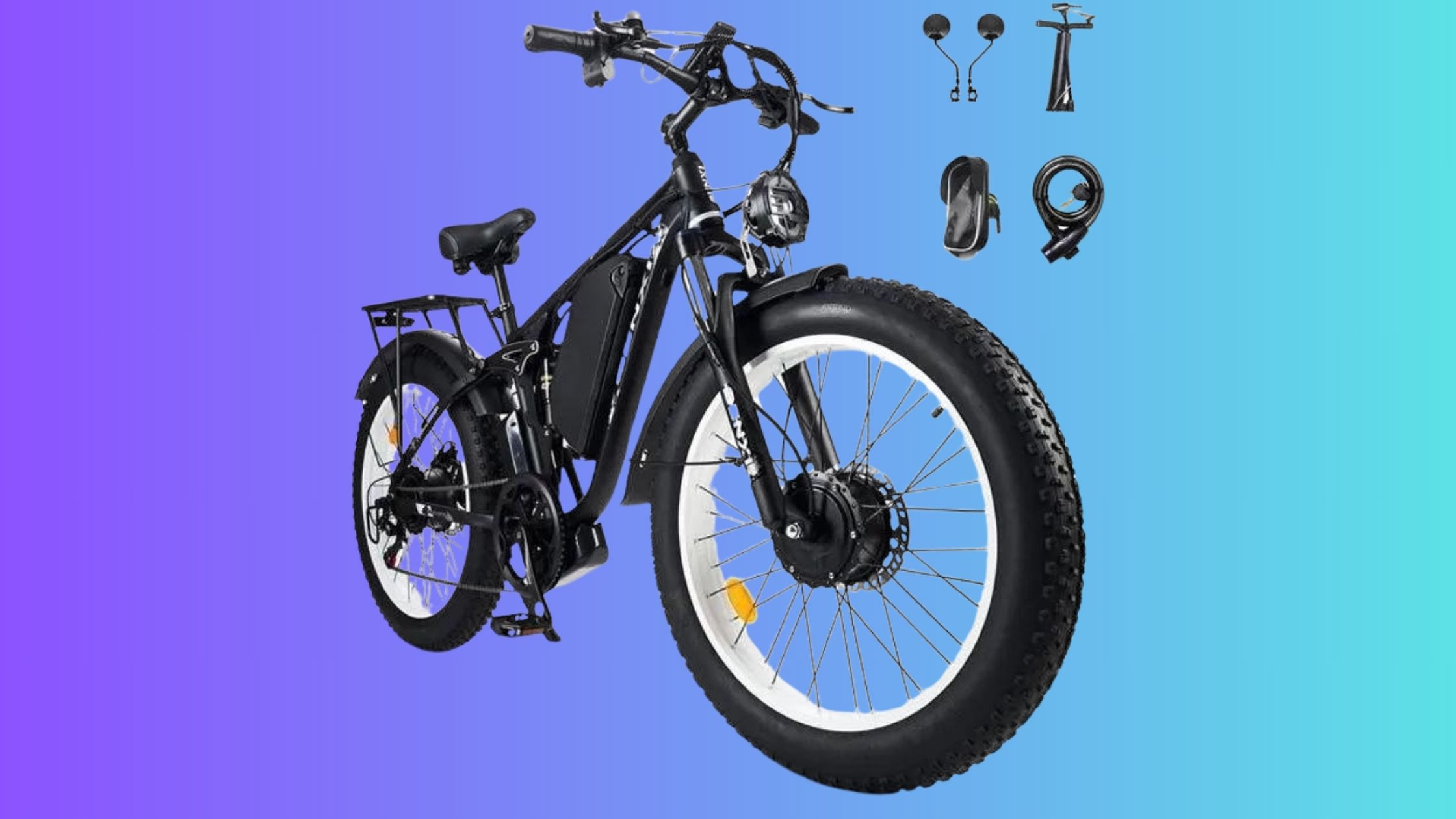 Cdiscount propose une remise de 300 € sur le vélo électrique PHNHOLUN Seeker 24 © Cdiscount