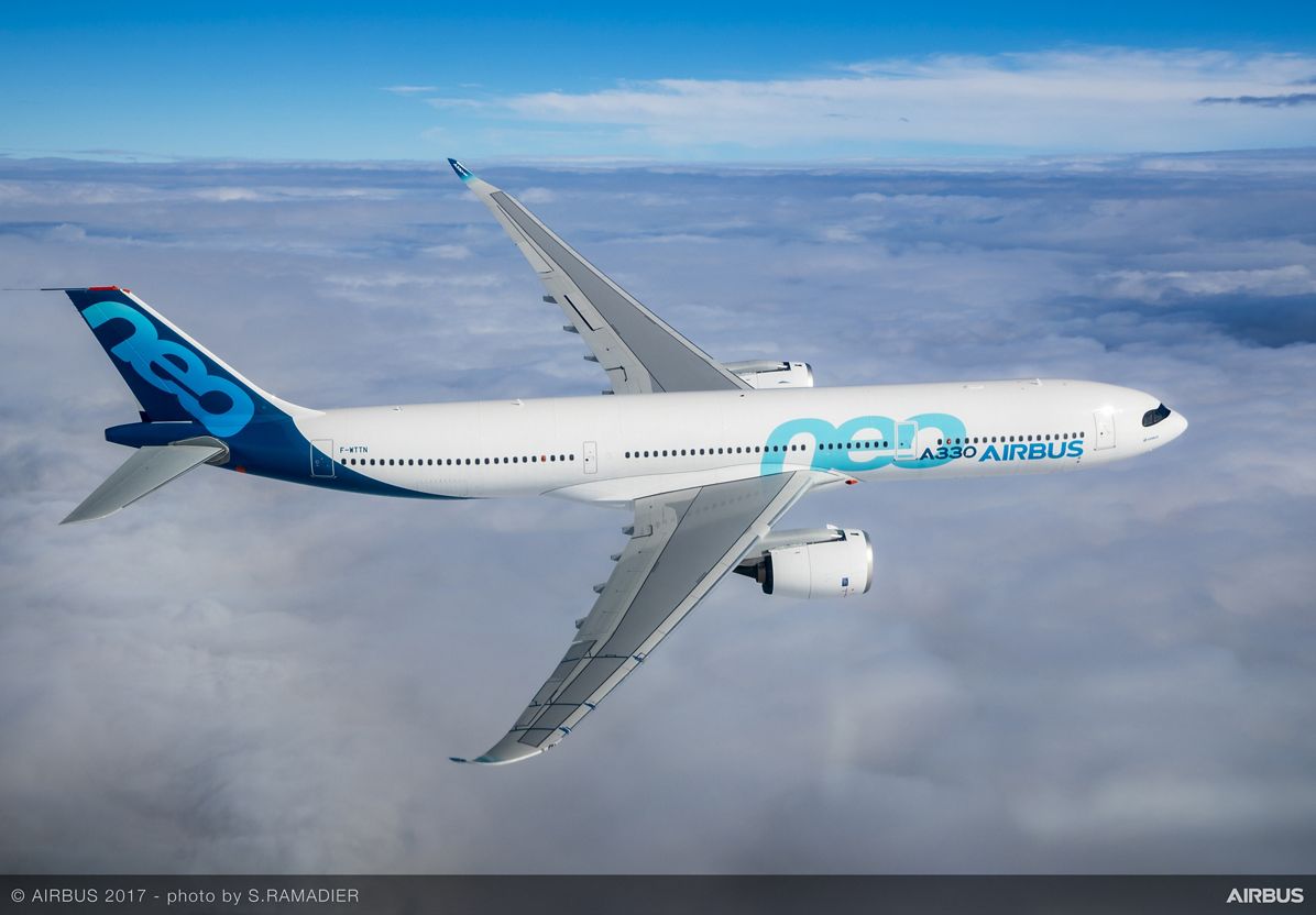 Le premier décollage de l'Airbus A330neo