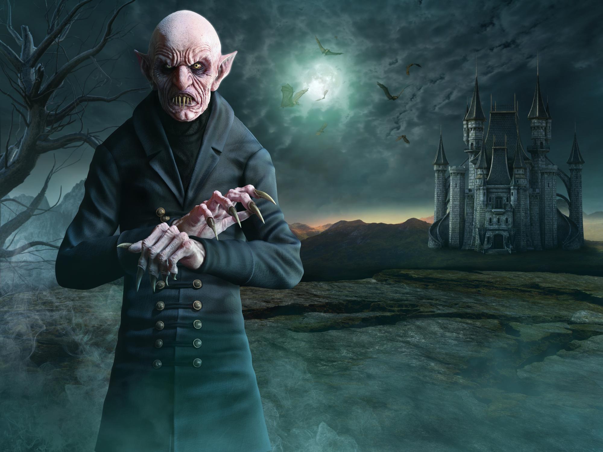 Représentation de Nosferatu en 3D. © warpaintcobra, ADOBE STOCK