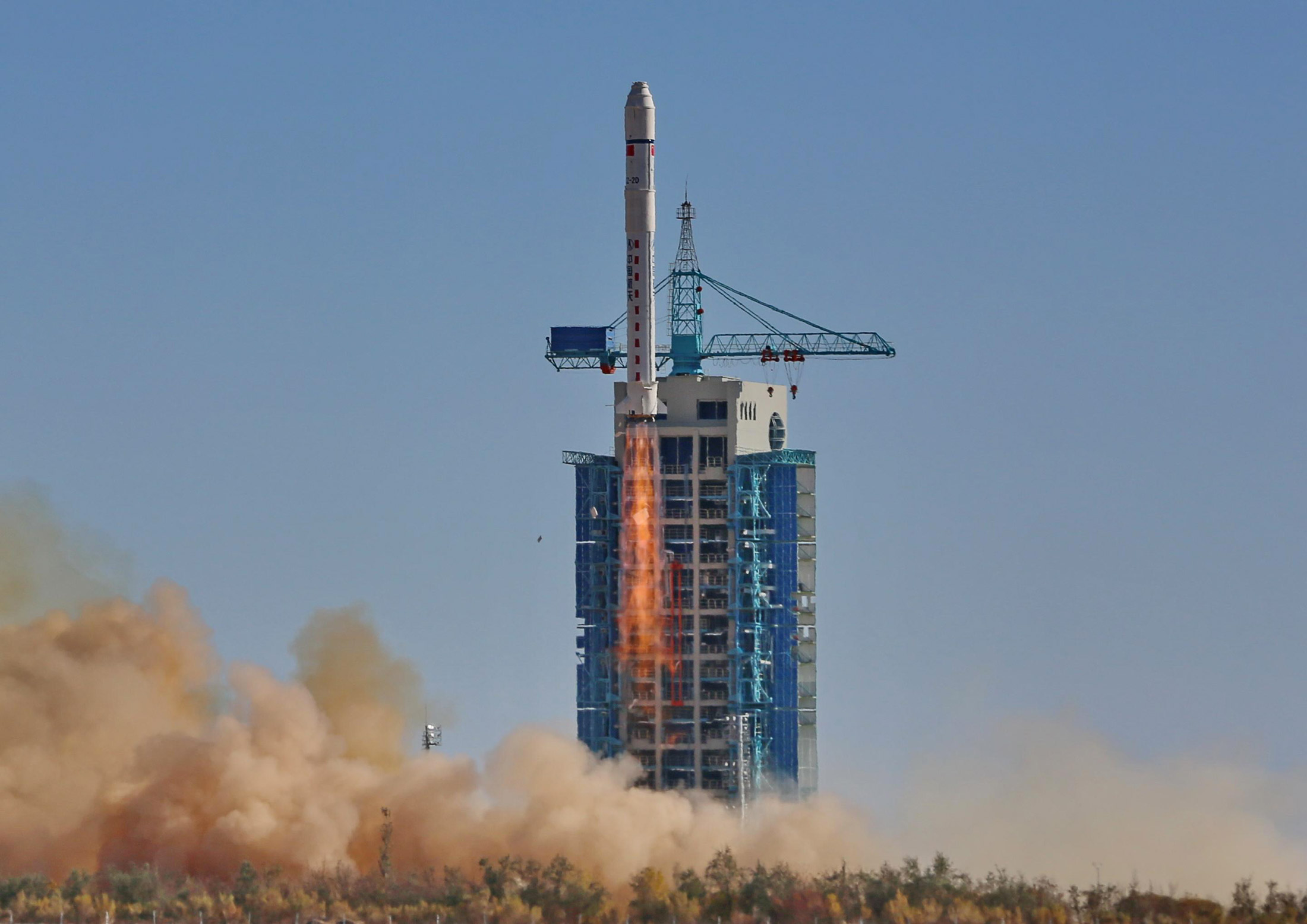 L'accès chinois à l'espace se démocratise avec l'émergence d'un secteur spatial privé fort et ses nombreux projets de lanceurs low-cost. © CNSA