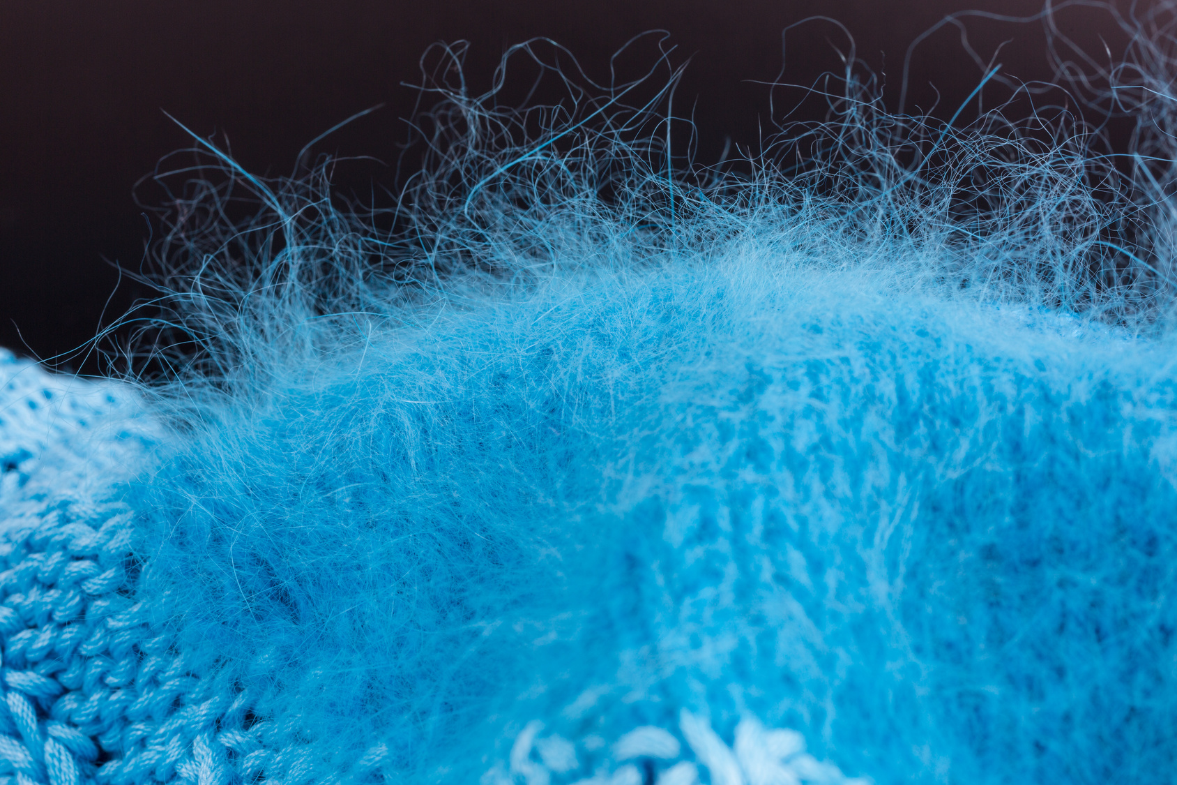 La laine angora a tendance à perdre ses poils. © seramoje - Fotolia.com