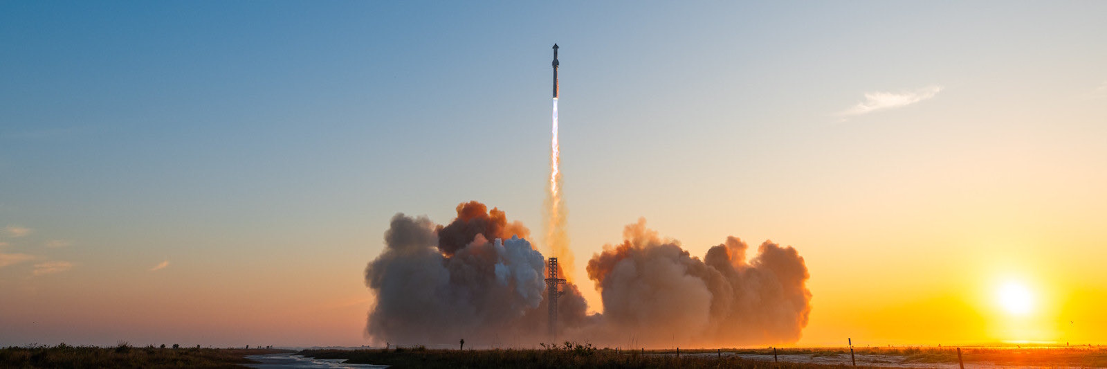 Décollage du Starship, bientôt aussi banal que pour une Falcon 9 ? © Trevor Mahlmann