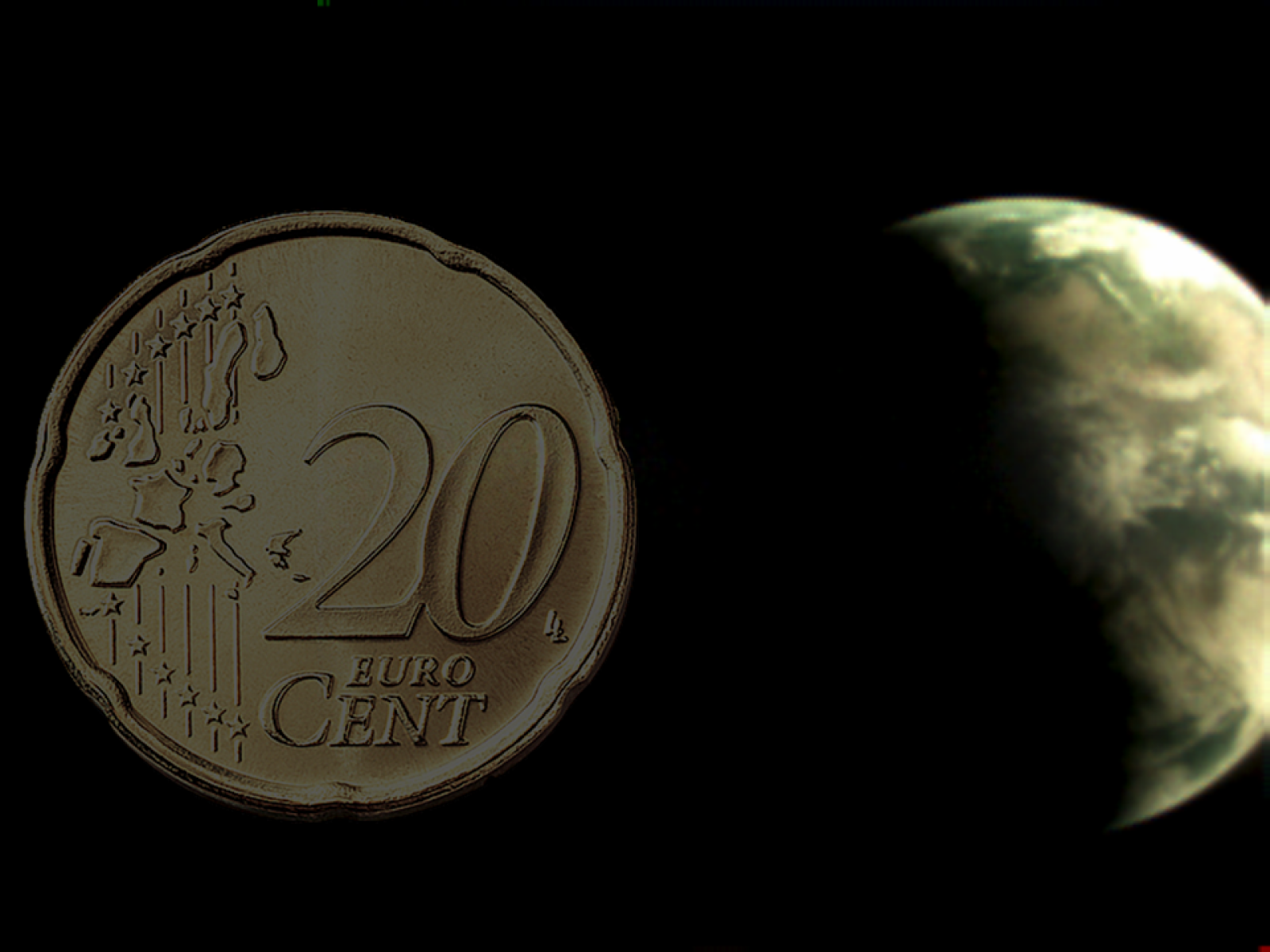La Terre en image par une minuscule caméra de moins de deux millimètres cubes, c'est possible ! © Université de Maribor
