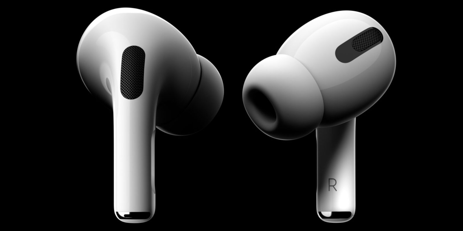 Pour proposer une réduction du bruit active, Apple est obligé de proposer des embouts. © Apple