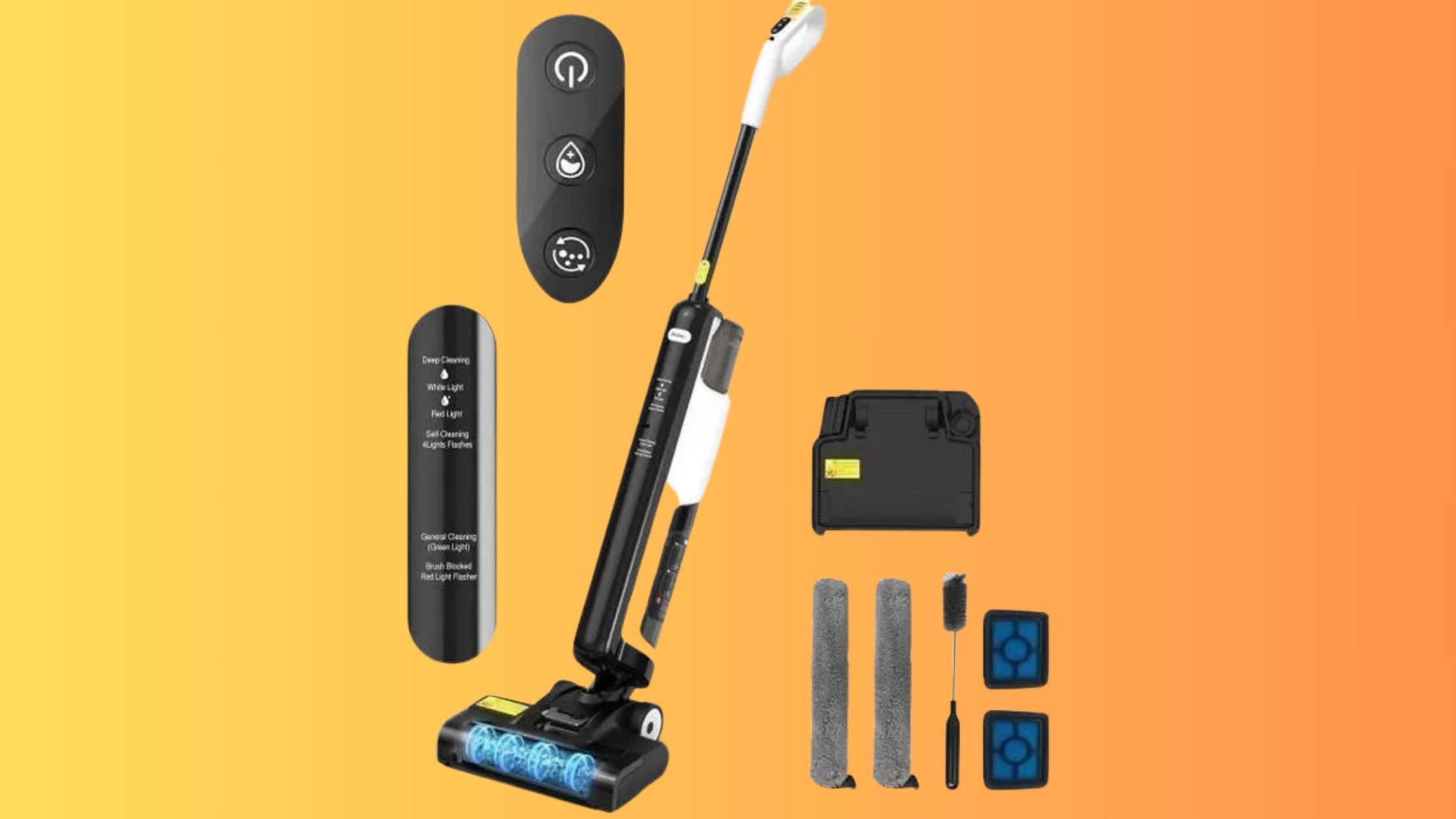 Cdiscount casse le prix de cet aspirateur laveur sans fil 3 en 1  © Cdiscount