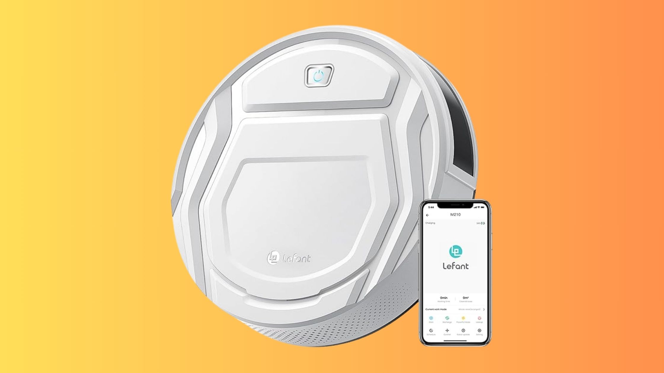 Le prix de l'aspirateur robot laveur n°1 d'Amazon Lefant M210 chute à moins de 100 € pour une courte durée © Amazon