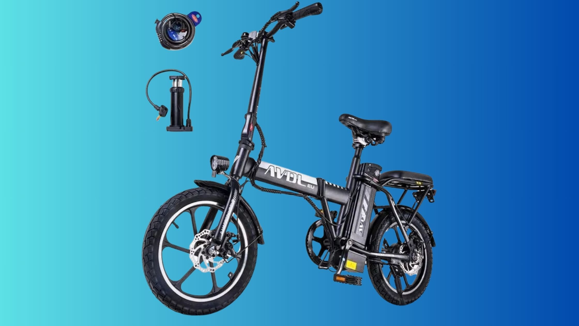 Cdiscount : -330 € de remise sur le vélo électrique pliable AVDLEU A10 © Cdiscount