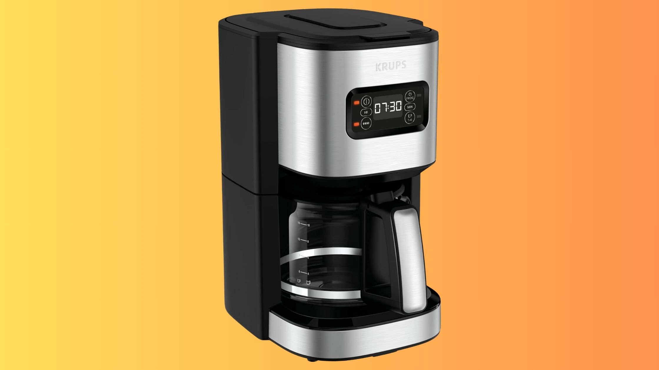 La cafetière électrique Krups KM480D10 est bradée pour les soldes d'été © Amazon
