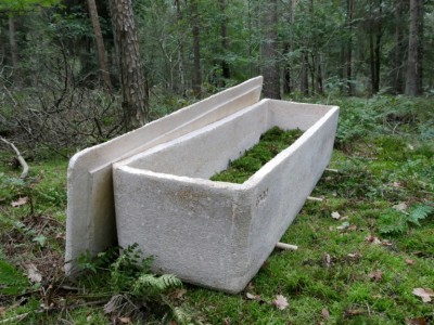 Ce cercueil « vivant » ne coûterait que 1.500 €. Bien moins que certains cercueils en bois. © Handout, Loop Biotech, AFP