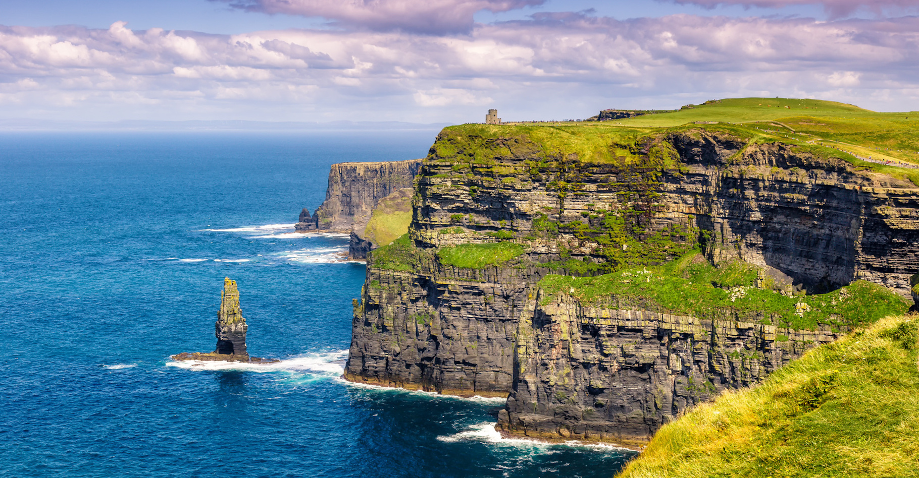Les îles entourées d’eau — par exemple, l’Irlande —, sont plus sujettes à subir l’influence des courants marins et donc à connaître un véritable climat océanique. © Markus Mainka, Fotolia