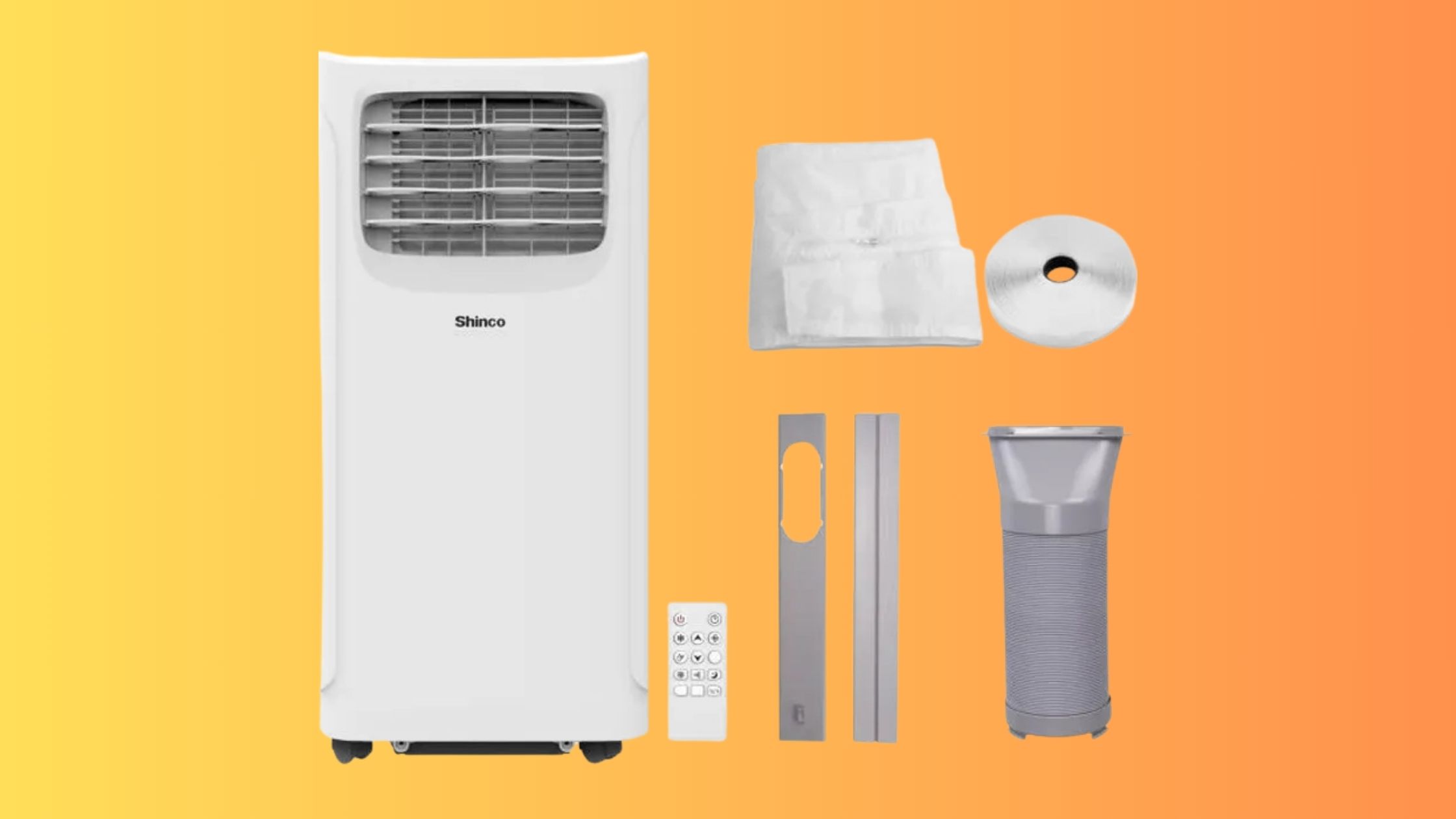 Le climatiseur portable Shinco est disponible à moitié prix ! © Cdiscount