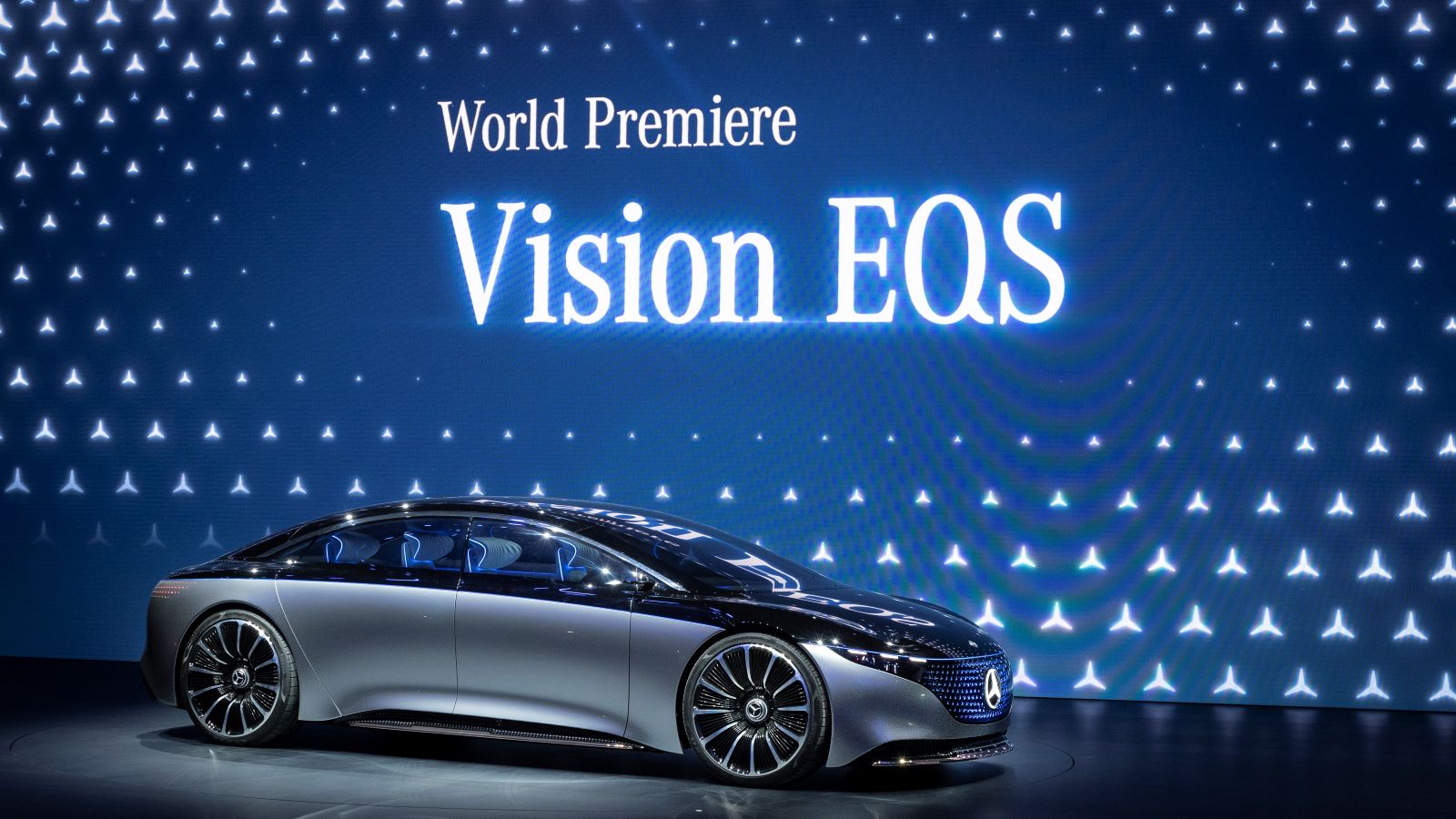 À quoi ressemblera le luxe électrique ? La réponse avec la Vision EQS. © Mercedes