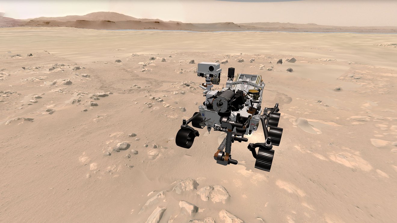 Mars : découvrez en 3D l'environnement exploré par Perseverance