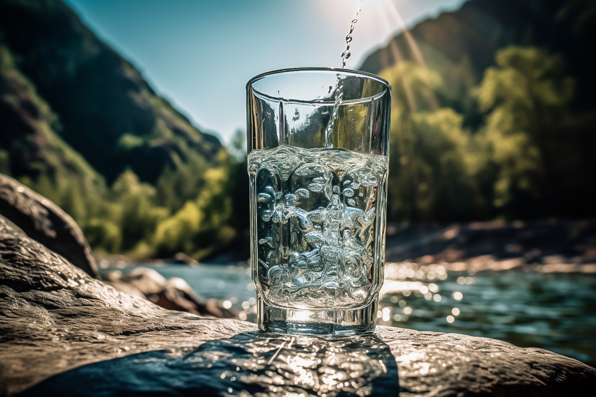 L’eau minérale, une eau riche en minéraux et oligoéléments. © KRISTINA Igumnova, Adobe Stock