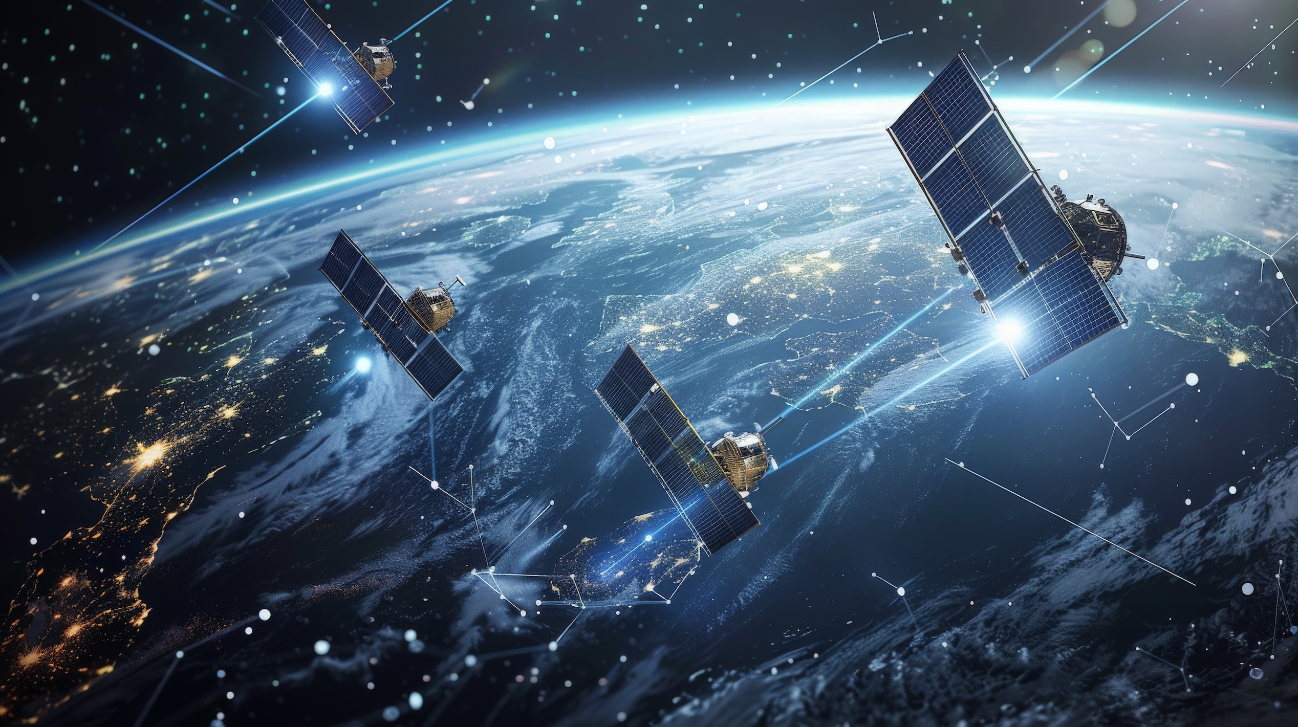 De plus en plus de satellites en orbite autour de la Terre et un risque de collision en augmentation. © Ahmed, Adobe Stock