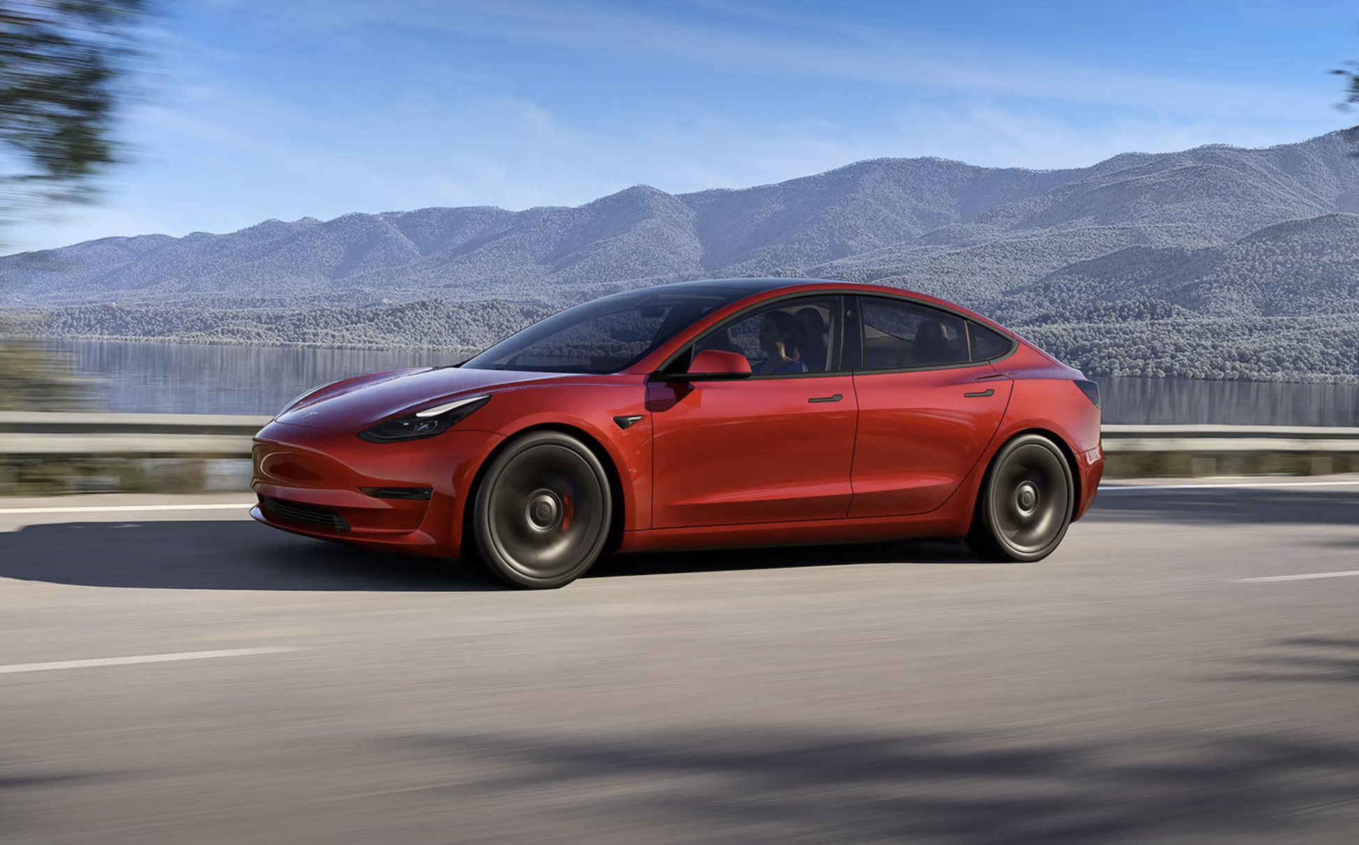 La conduite autonome de niveau 3 serait déjà prévue dans le logiciel des voitures Tesla. © Tesla
