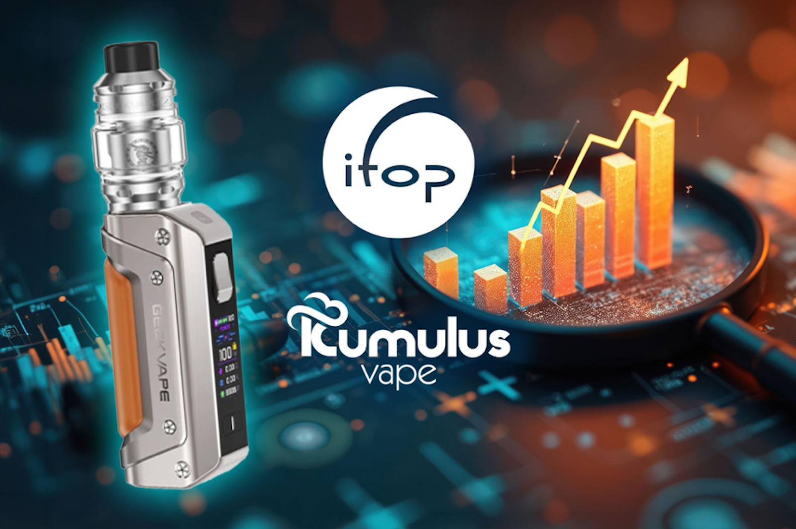 De nombreux fumeurs estiment que la vapoteuse est une véritable aide pour l’arrêt du tabac. © Kumulus Vape