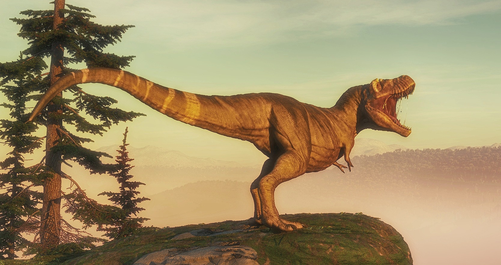 Et si la longévité du règne des dinosaure était liée à leur façon de marcher ? © Orlando Florin Rosu, Adobe Stock
