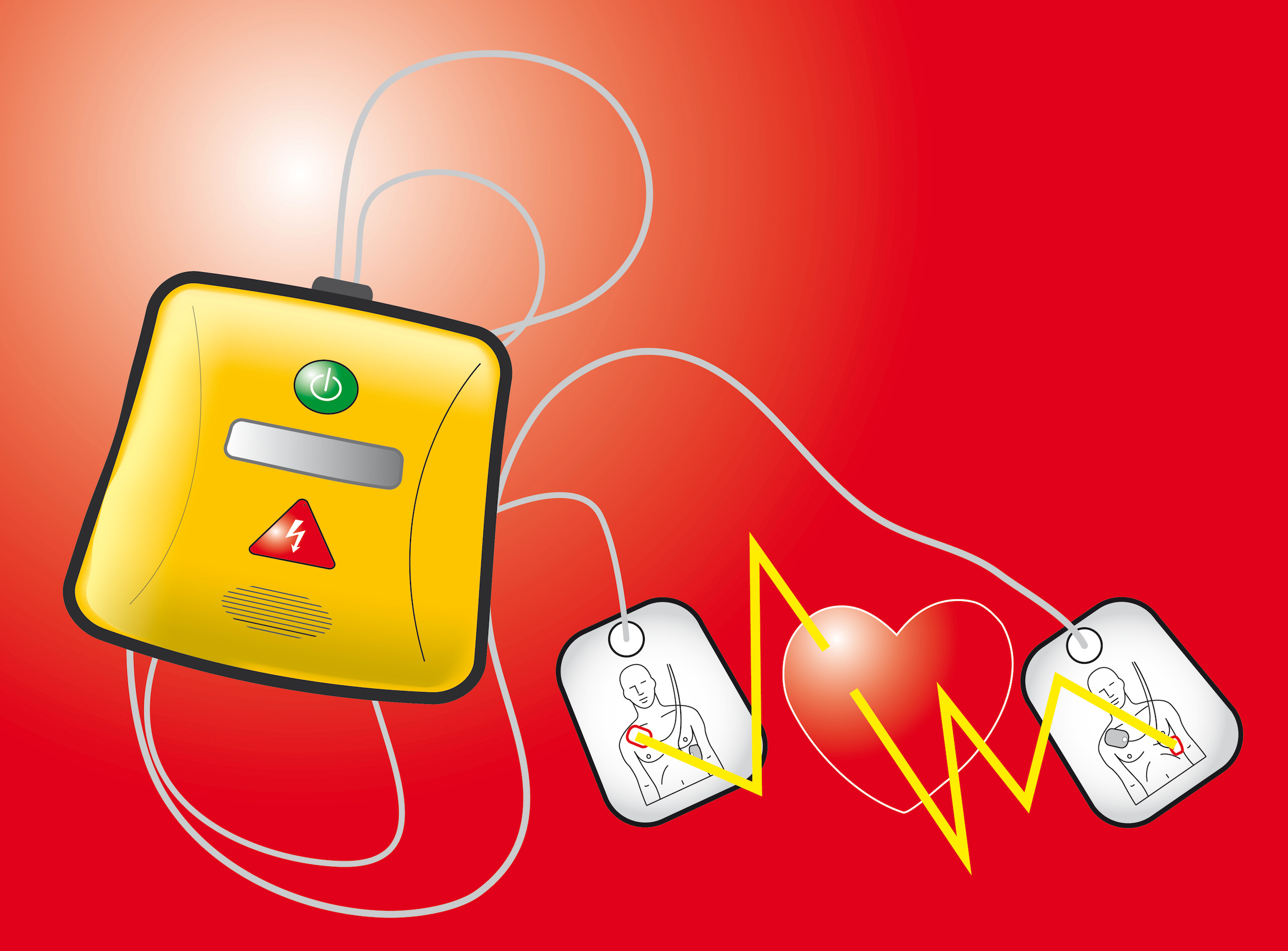 Savoir utiliser un défibrillateur peut sauver des vies. © Fabien Bègue, Adobe Stock