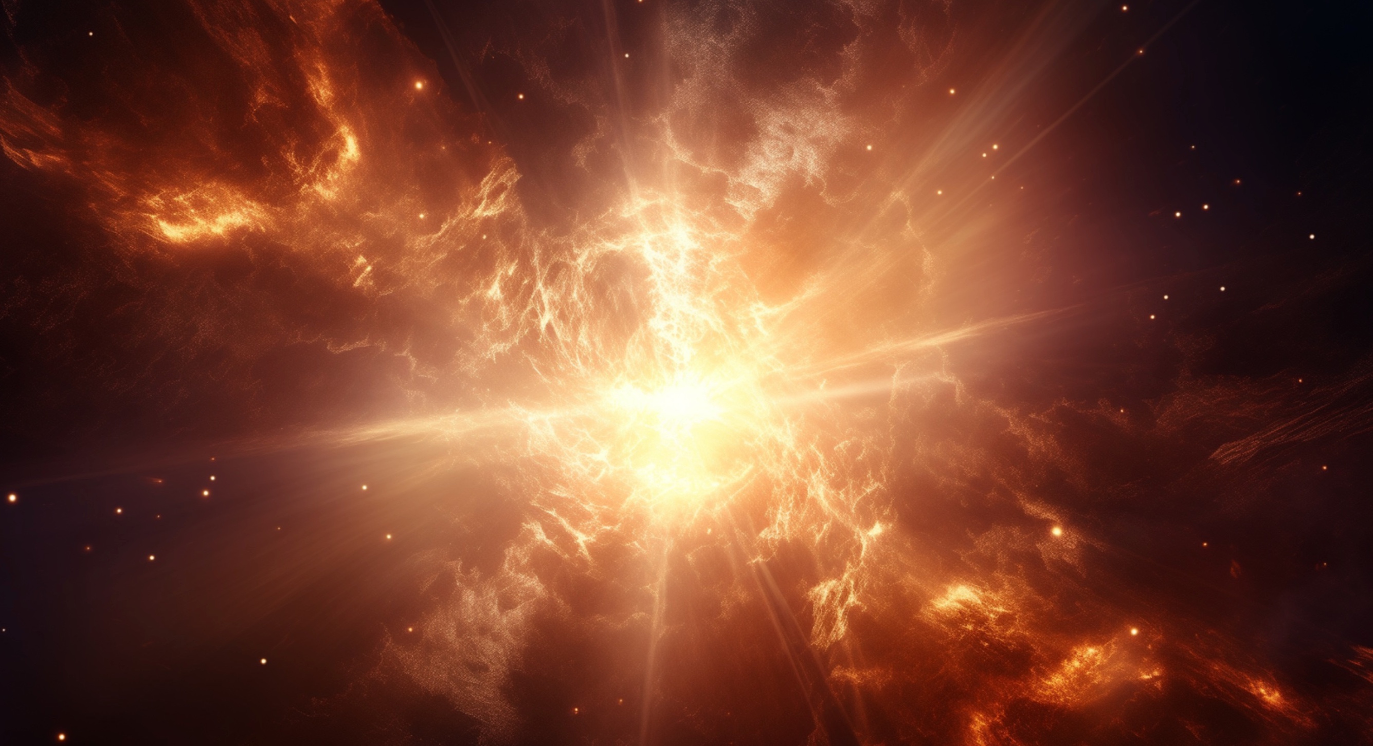 Illustration d'une étoile qui explose en supernova. © ItziesDesign, Adobe Stock